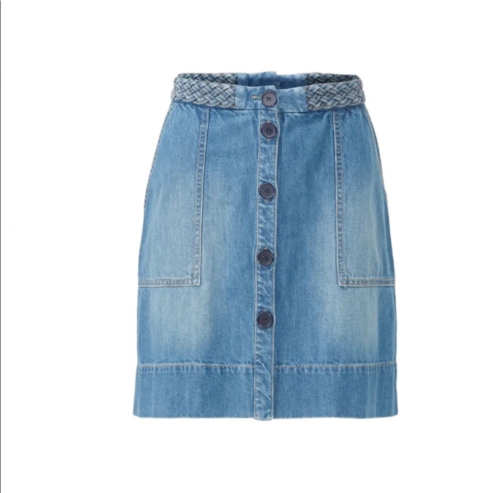 Joie Sorren Denim Skirt
